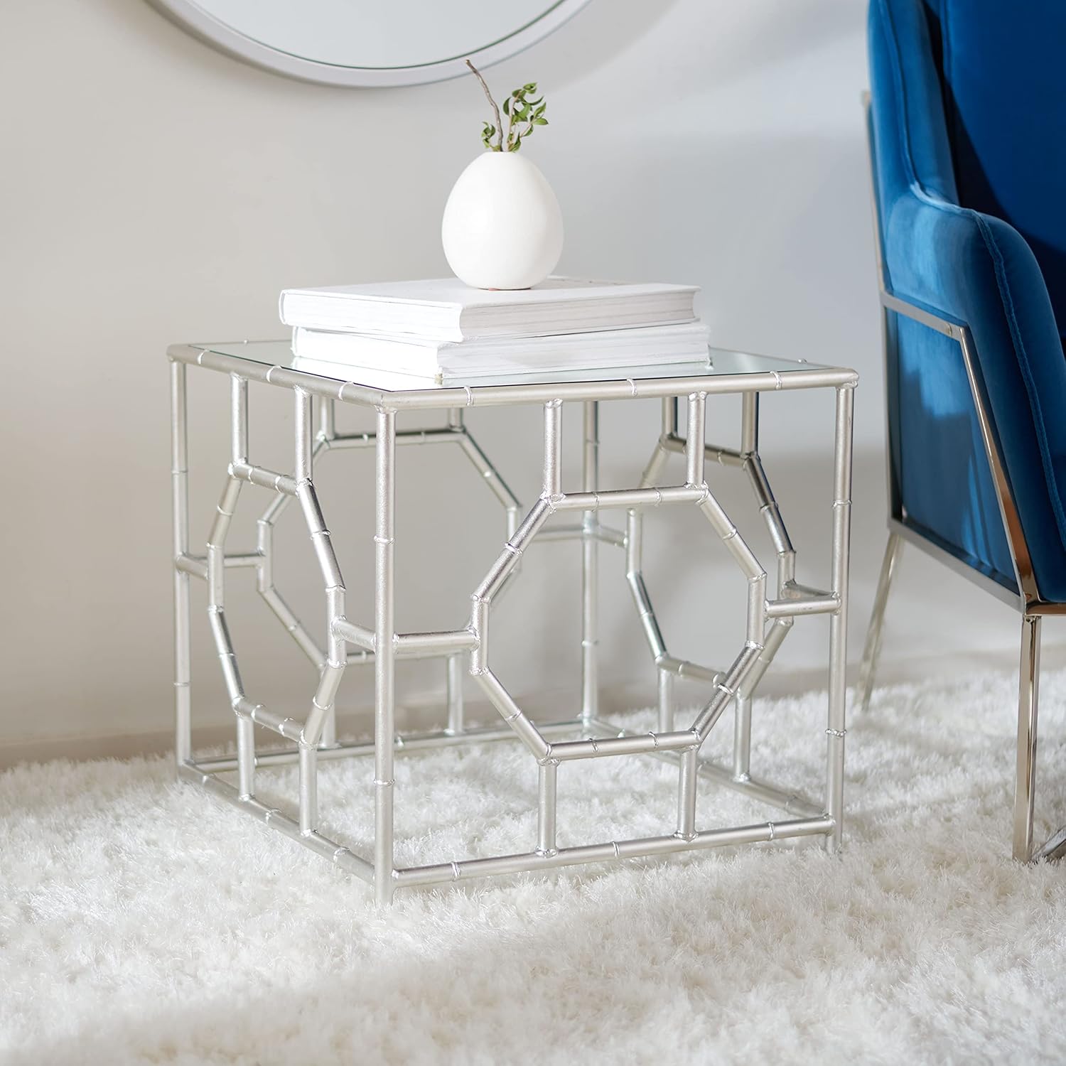Safavieh Home Collection Rory Silver Accent Table