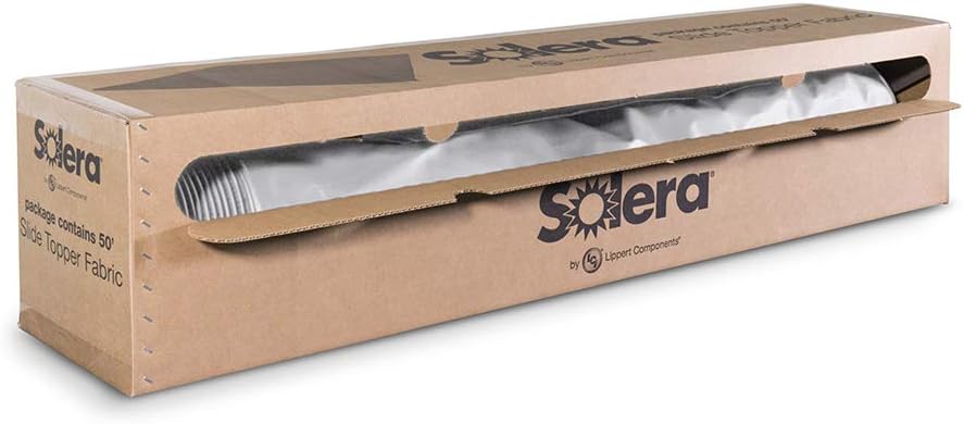 Universal Slide-Topper Replacement Cut-to-Fit Fabric for 5th Wheel RVs, Travel Trailers and Motorhomes