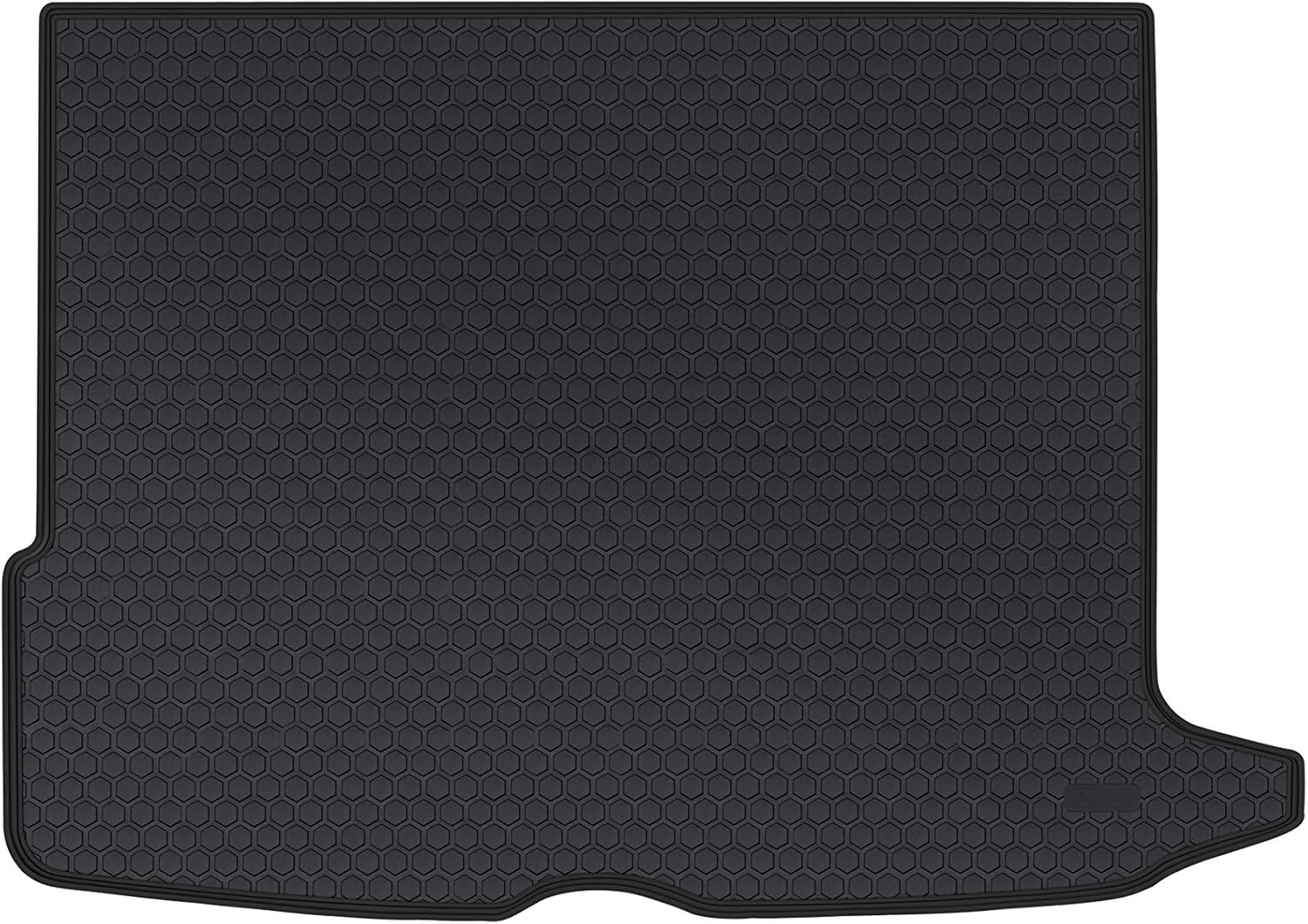 San Auto Cargo Liner Custom Fit for Mercedes-Benz GLC Class 2016 2017 2018 2019 2020 2021 2022 Rubber Trunk Mat All Weather Protector Waterproof Heavy Duty Odorless for GLC250 GLC300 GLC350 GLC43 AMG Pack of 2