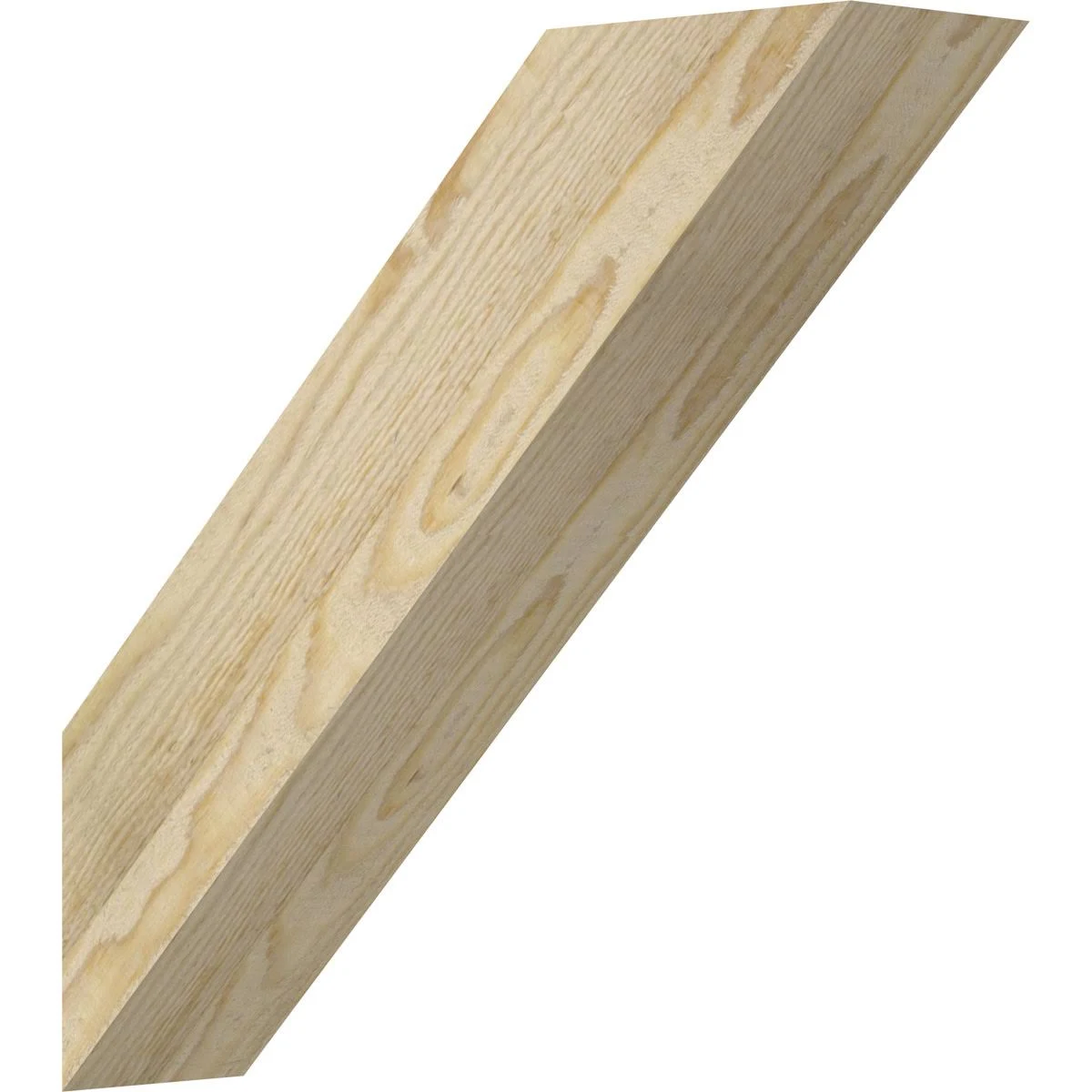4x22W x 16x22D x 16x22H Traditional Rough Sawn Brace, Douglas Fir