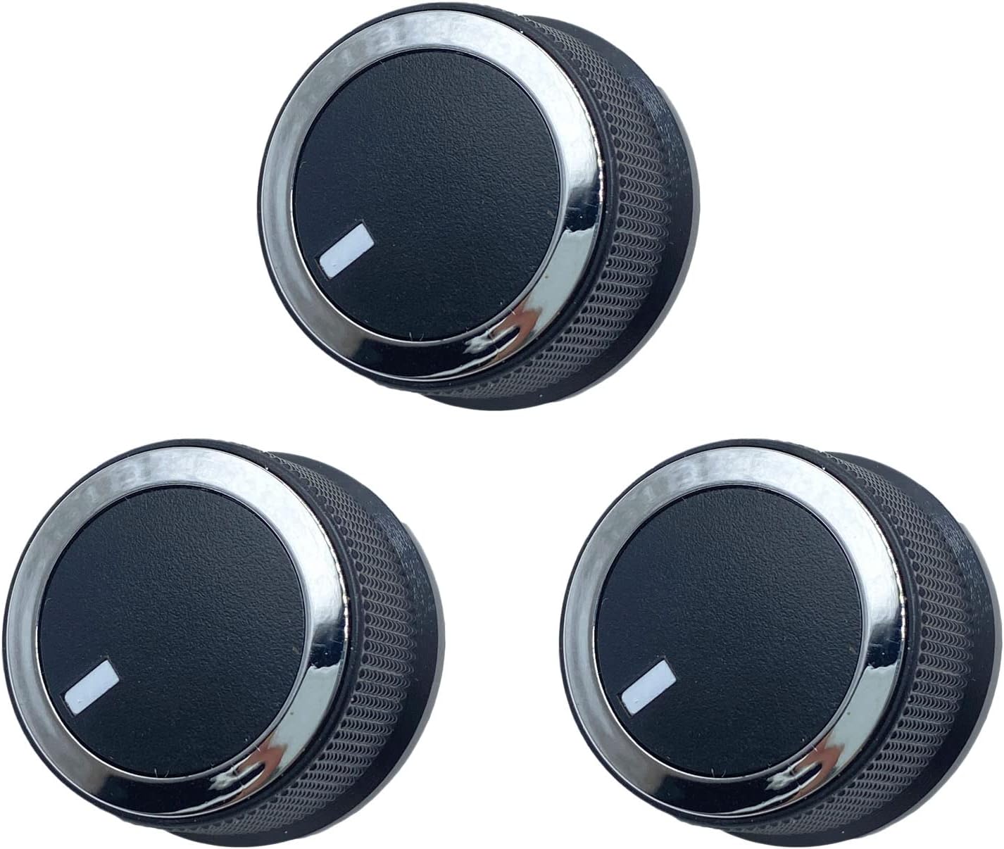 DJF 84141127 3pcs Express Heater AC Temperature Control Knob Fit for 2008-2017 Chevrolet