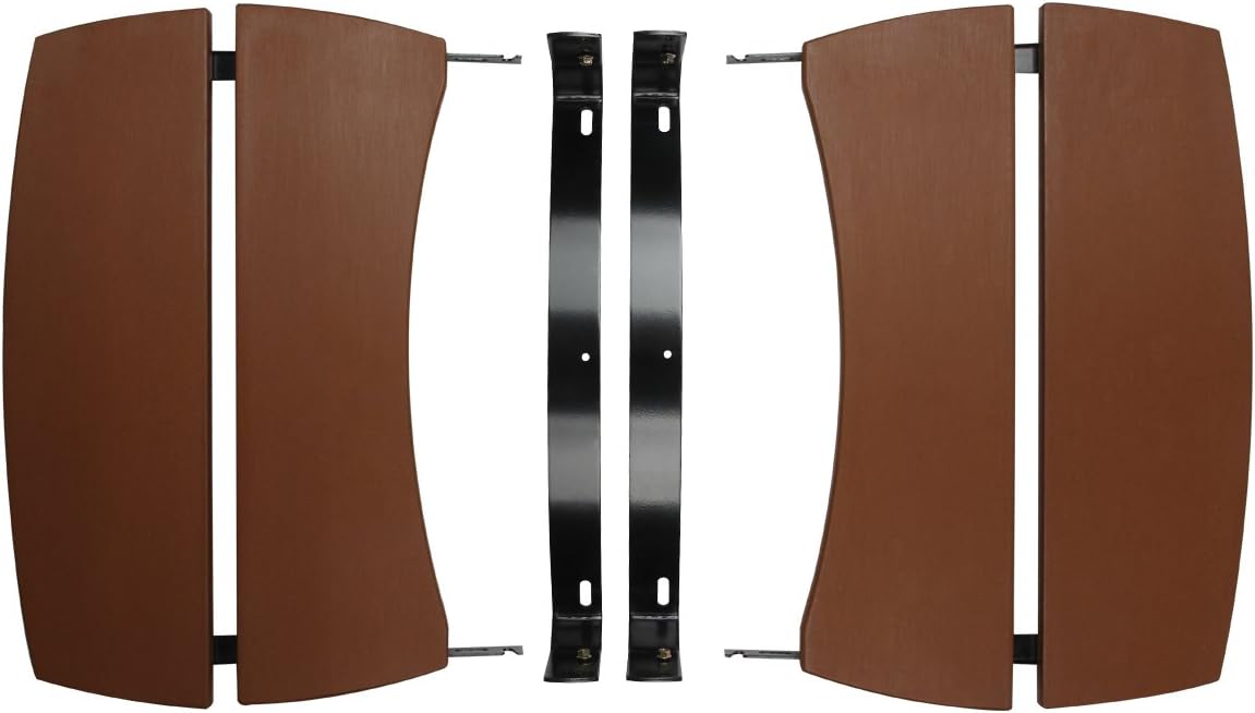 Dracarys Side HDPE Shelves for Medium Big Green Egg Parts Replacement Egg Mate BBQ Big Green Egg Accessories Fit Medium Big Green Egg- 2 Shelves Slats