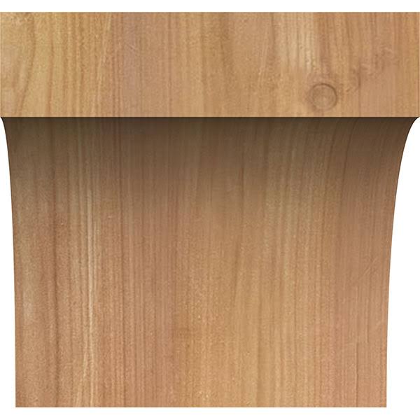 6x22W x 6x22D x 6x22H Westlake Rough Sawn Brace, Western Red Cedar