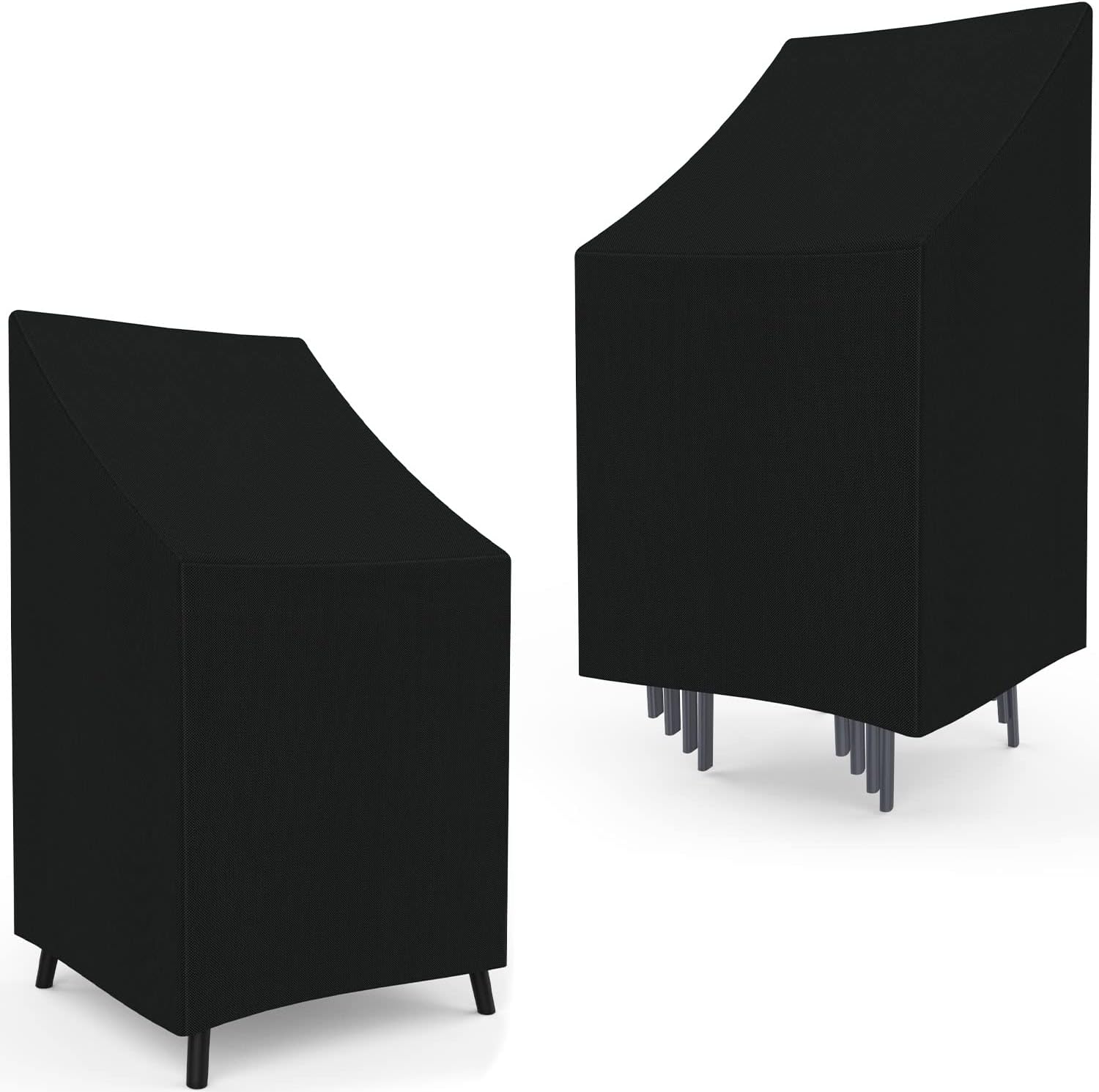 Adirondack-Chair Outdoor Patio Furniture Cover,Waterproof Patio Chair Cover,All Weather Protection,25x25x47 inches,2 Pack