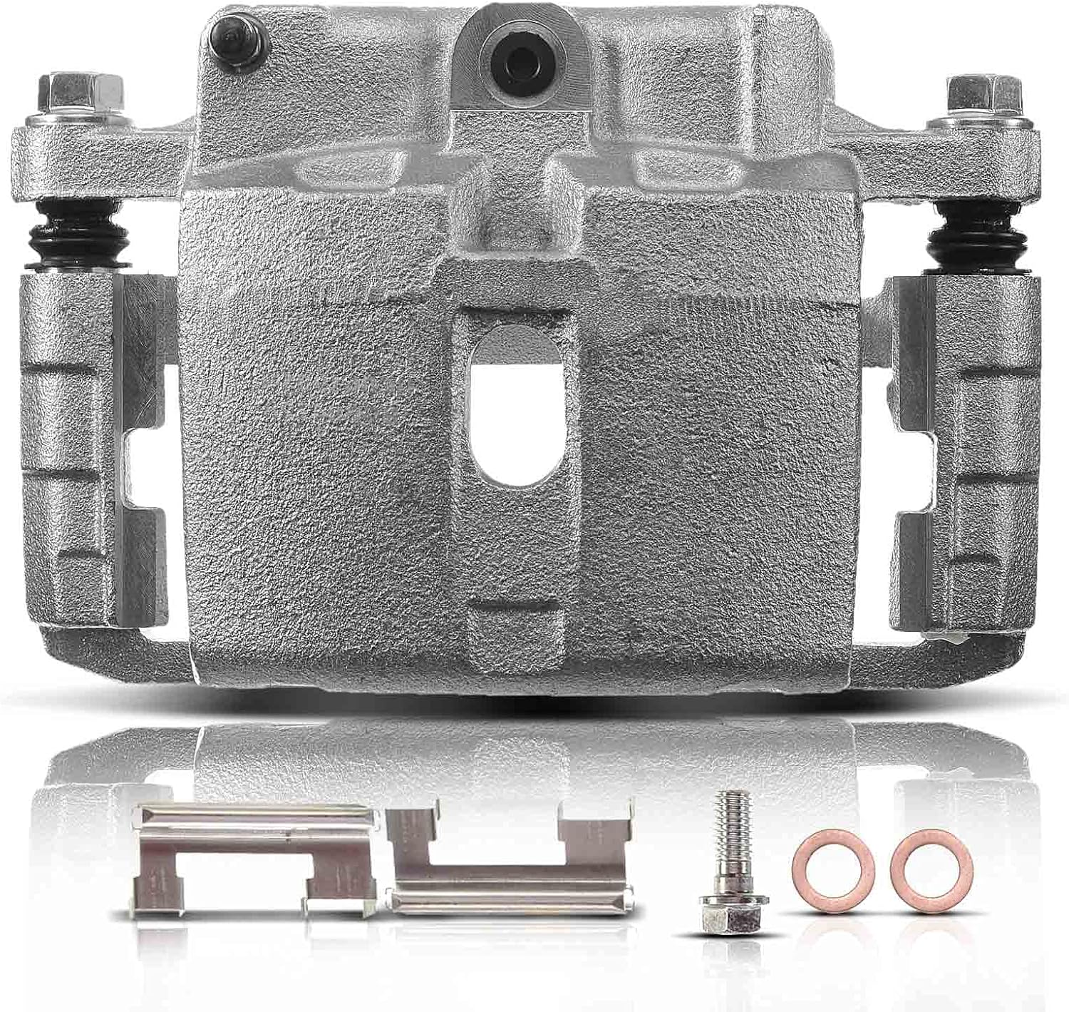 Disc Brake Caliper Assembly Compatible with Chevrolet Silverado Suburban Express Tahoe GMC Sierra Yukon Cadillac Hummer