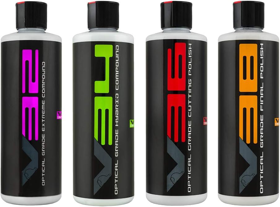 Chemical Guys GAP_VKIT_16 V Line Polish and Compound Kit, 16 fl. oz, 4 Items Pack of 2