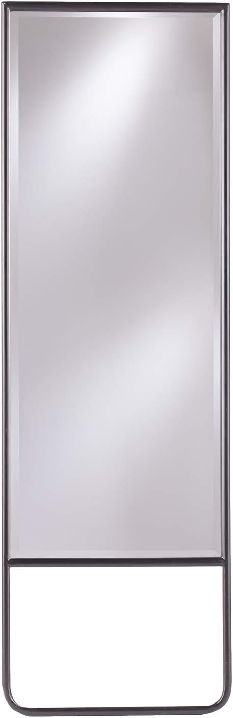 SEI Furniture Holly & Martin Lewis Leaning Mirror - Modern Style - Black