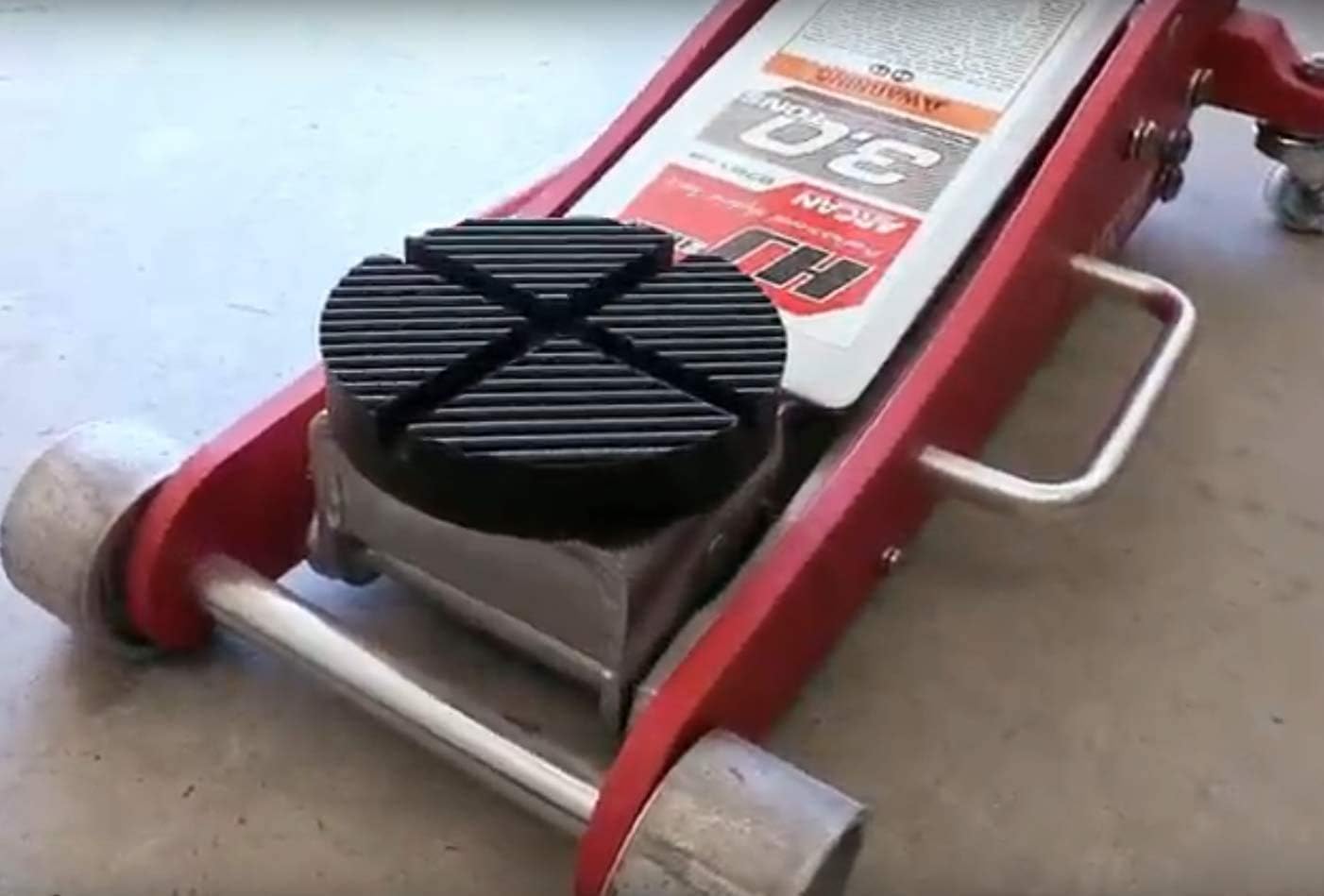 ST Jack Pad Jack Rubber Pad 125mm(4.92in) Floor Jack Pad Adapter Frame Rail Protector (4 Pack)