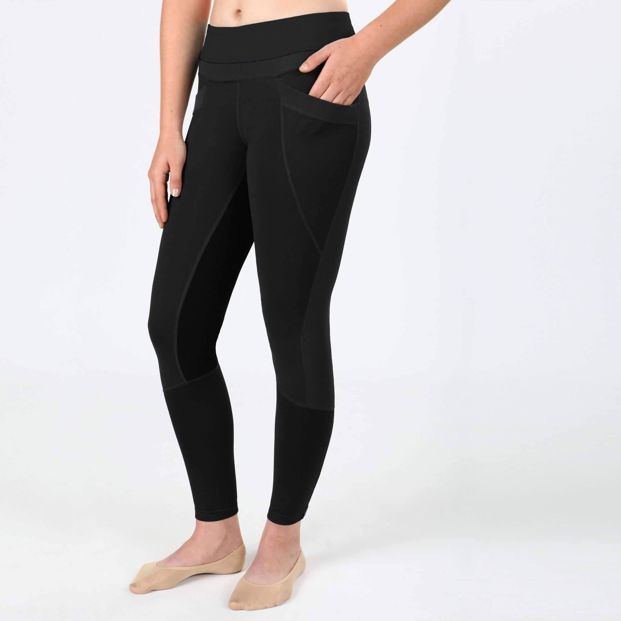 Irideon Synergy Full Seat Tights - S / Black