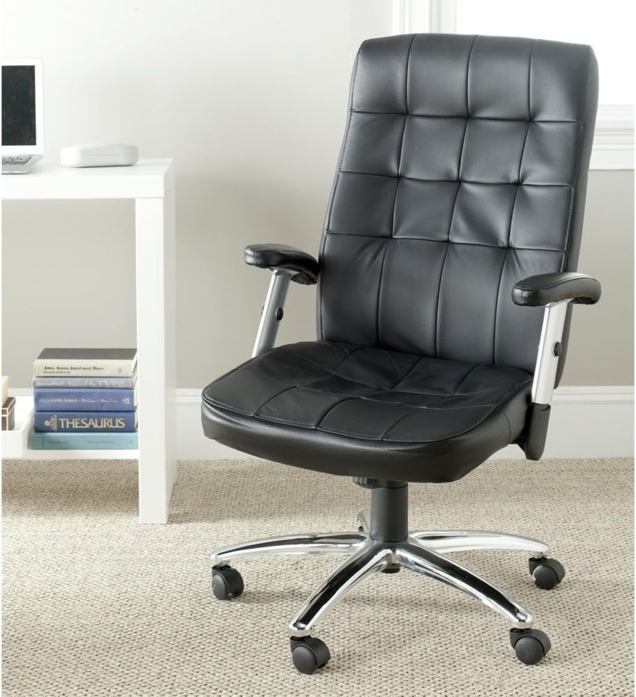 Safavieh Home Collection Olga Black Desk Chair