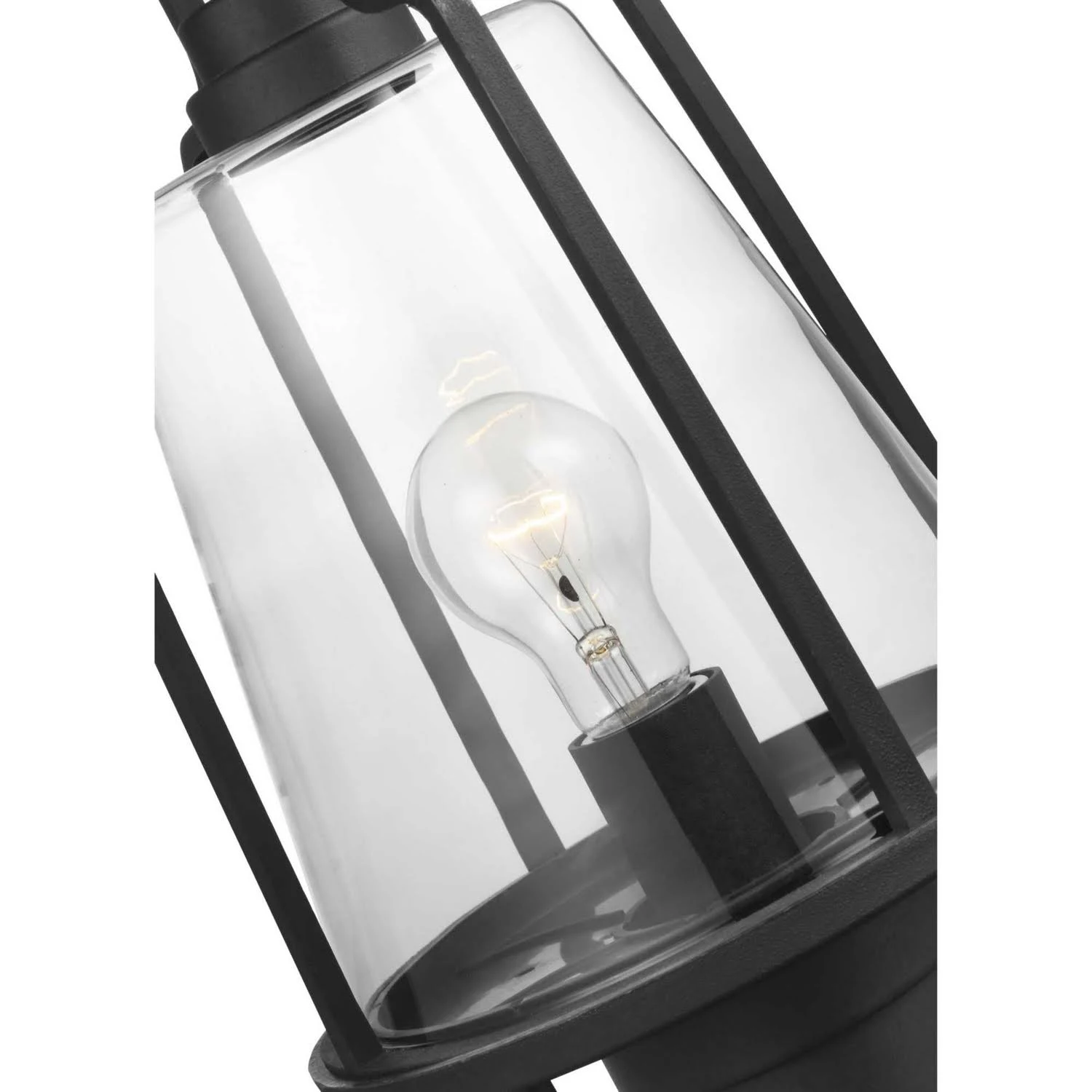 Progress Lighting-Benton Harbor - 1 Light Outdoor Post Lantern Black