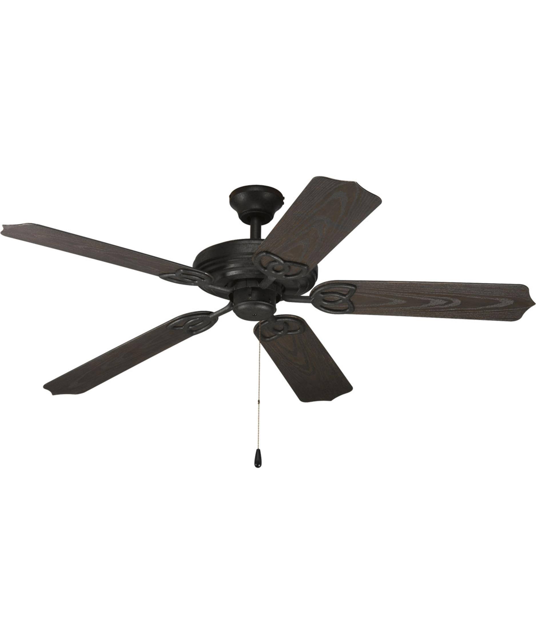 Progress Lighting P2502-80 AirPro Forged Black 52x22 Ceiling Fan