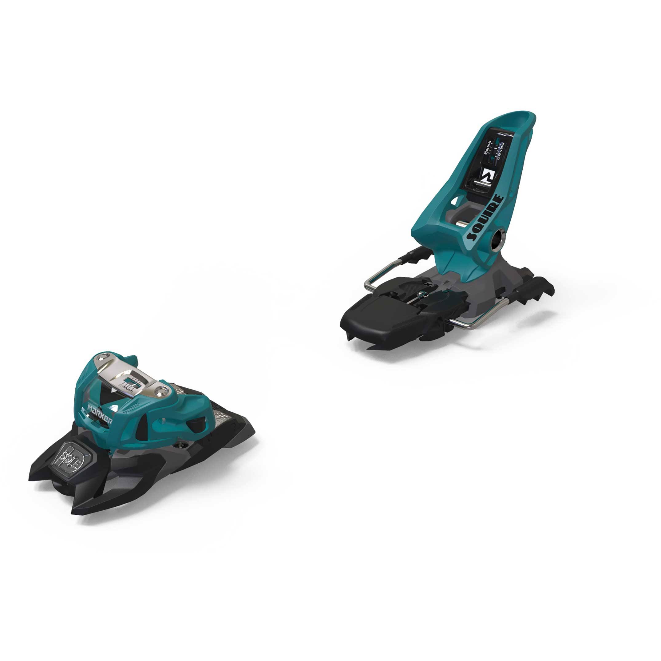 Marker Squire 11 ID Ski Bindings Teal-Black 110mm