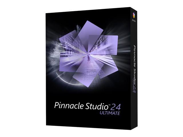 Pinnacle Studio Ultimate - English, French - Version 24 - Box Pack