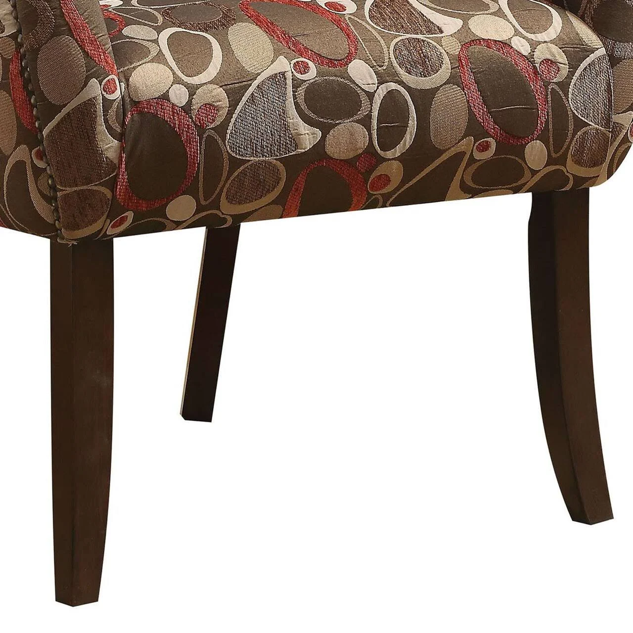Benzara - Accent Chair, Modern Fabric Print
