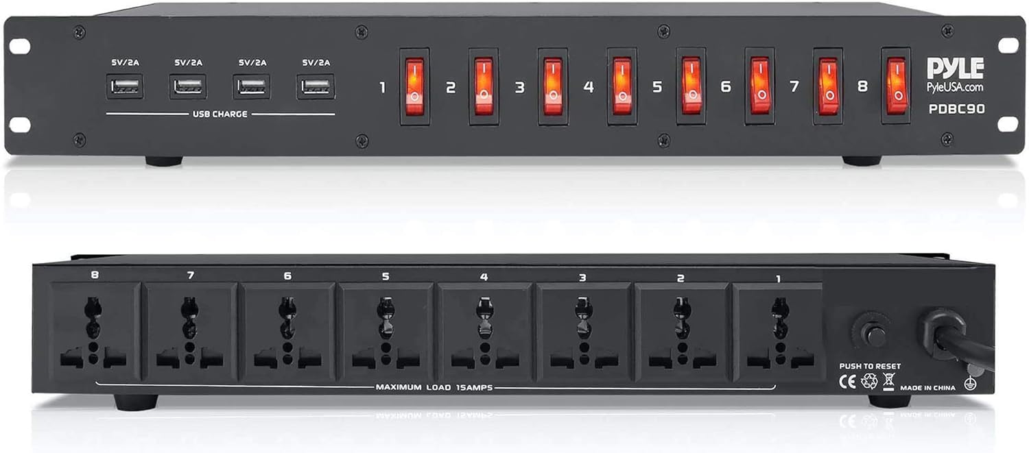 Pyle 19 Outlet 1U 19