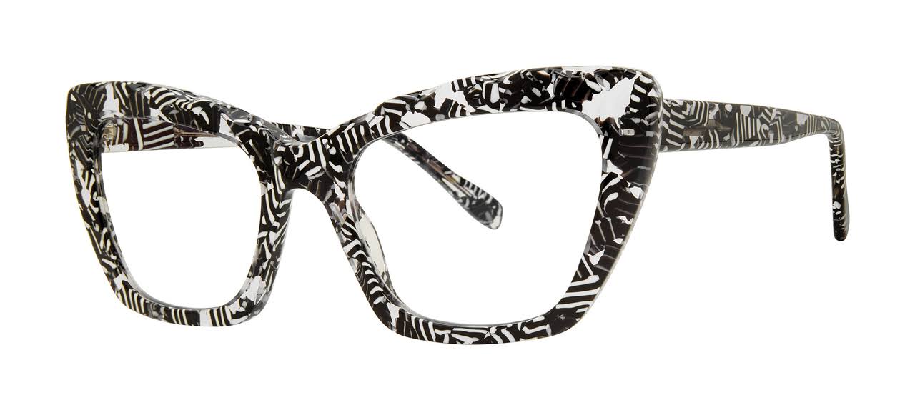 Carmine Street Reading Glasses | Black and White Thread | +1.00 by Scojo New York 261710