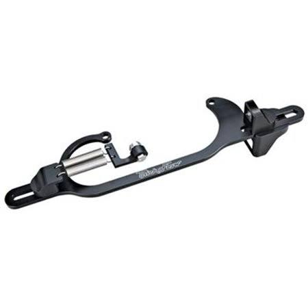 Trick Flow TRFTFS-20000 Throttle Cable Bracket - 4150 u0026 4165 Black Anodized