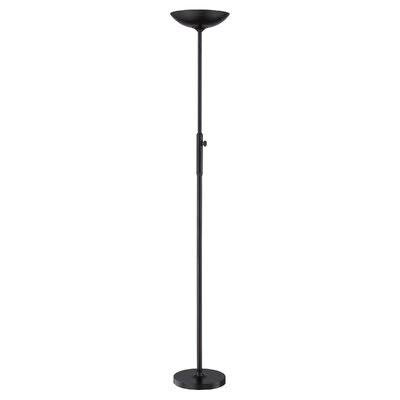 Escamilla 70.25x22 Torchiere Floor Lamp Orren Ellis Base Finish: Black