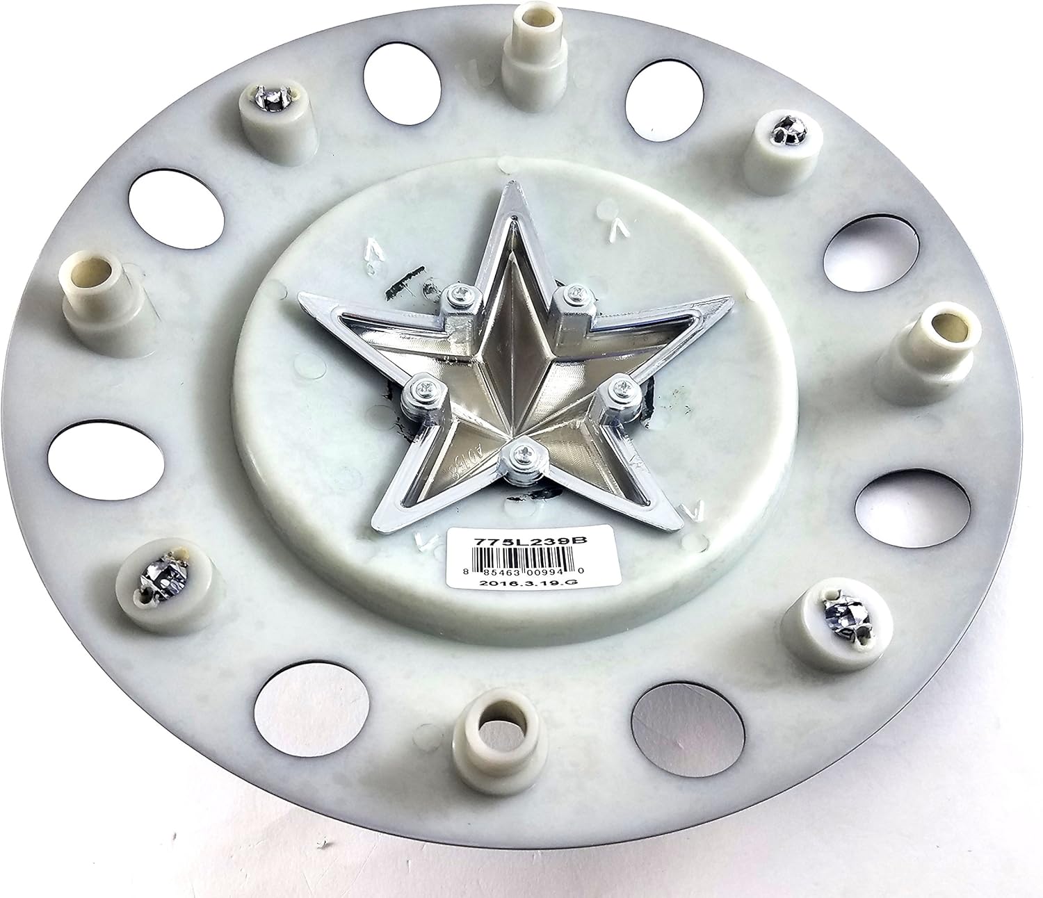 4x KMC XD Series Matte Black Wheel Center Hub Caps Bolt-On for 8x6.5 8x165.1 8x170 8x200 XD775 Rockstar Dually XD775 Rockstar