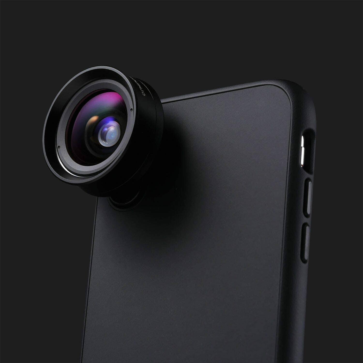 2 in 1 Add-On Camera Lens by RhinoShield - Professional Wide Angle + Macro 4K HD Bayonet-Style Mount Phone Camera Lens
