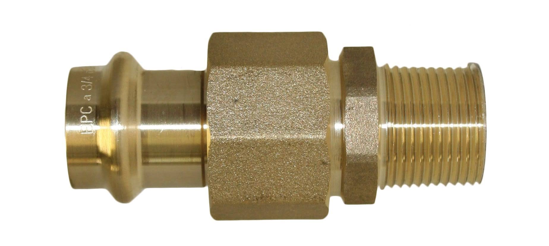 Apollo Conbraco Series 8733-4 1 in. Press x MPT Brass Union