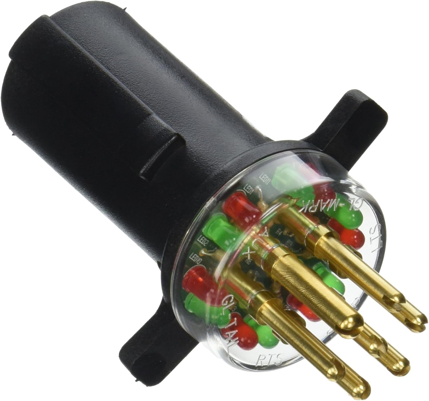 7-Round Pin Trailer Circuit Tester 7865L Pack of 2
