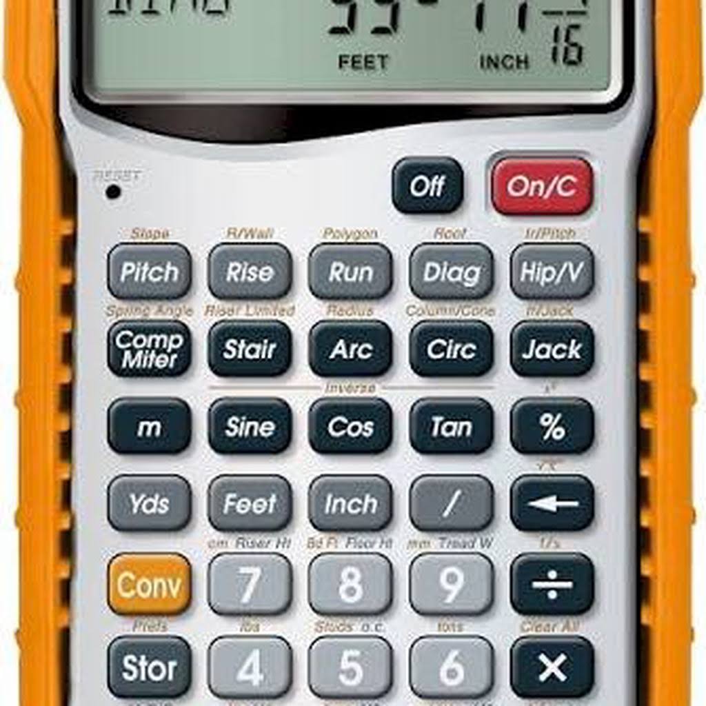 Calculated Industries Construction Master Pro Trig Calculator - Black