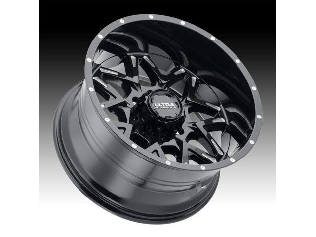 GMC Jimmy Ultra Milled Gloss Black Carnivore Wheels