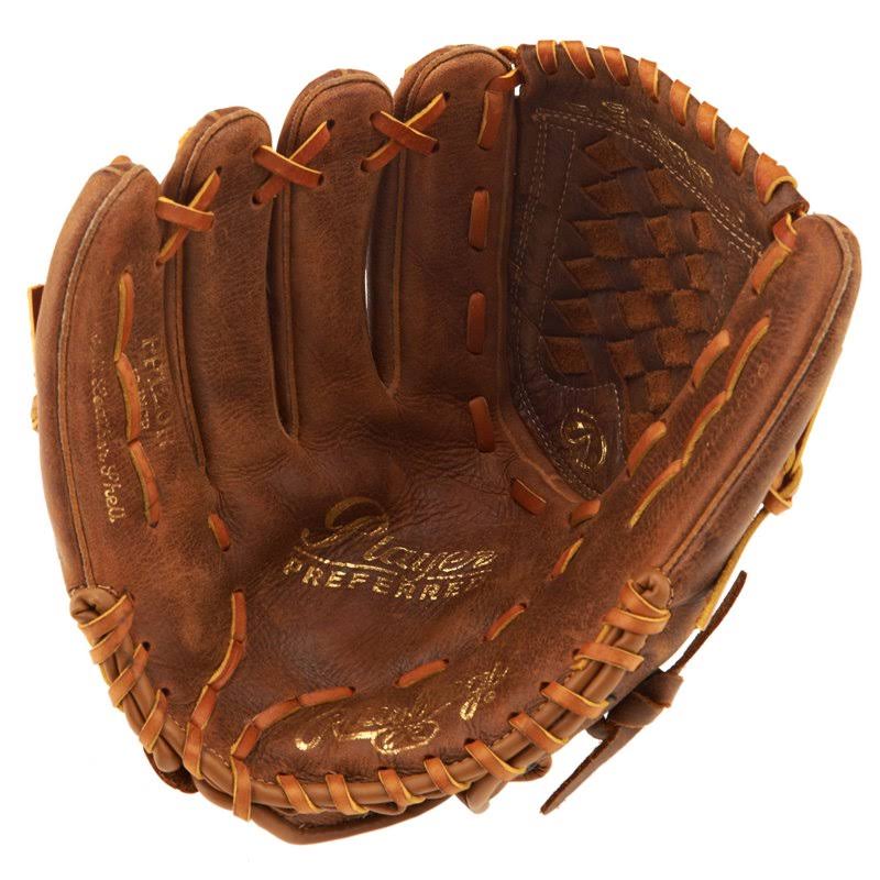 Rawlings Player Preferred 12 in Baseball or Softball Glove Brown - Sball/Bball Glove and Mitt at Academy Sports