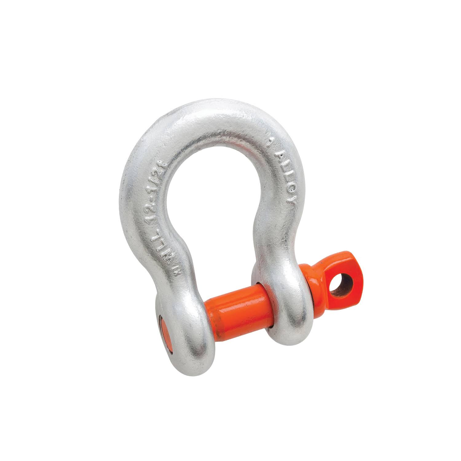 Campbell 5411695 1x22 Alloy Anchor Shackle, Screw Pin, Forged Alloy, Galvanized