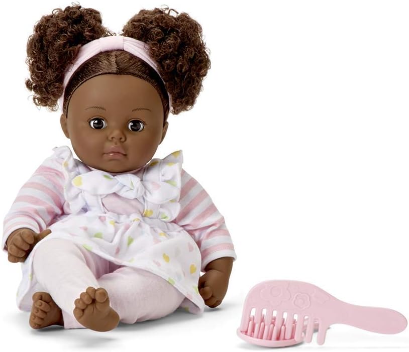 Madame Alexander My Little Girl, Polka dot Pinafore 14 Inch Pack of 2