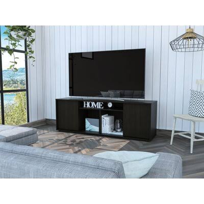 Dewi TV Stand for TVs Up to 65x22 Latitude Run Color: Black