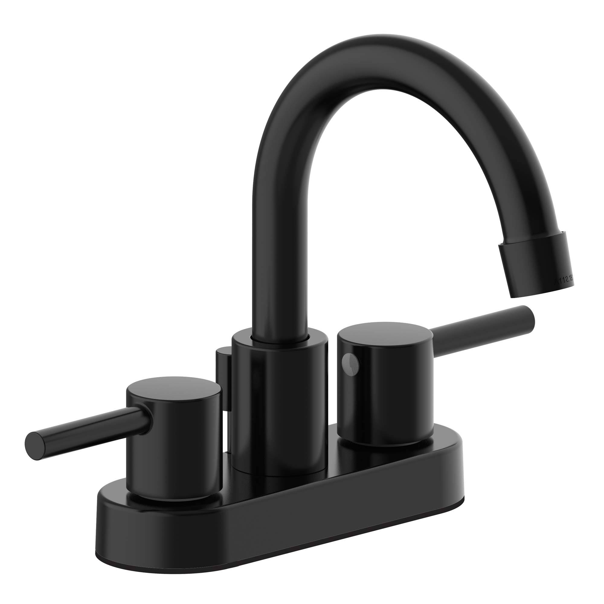 Design House 593962, Matte Black Eastport II Bathroom Faucet