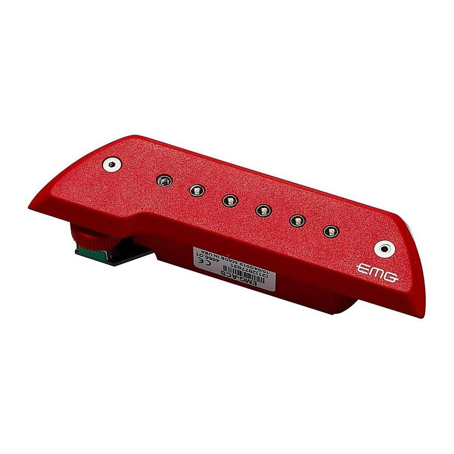 EMG ACS Acoustic Guitar Pickup Red