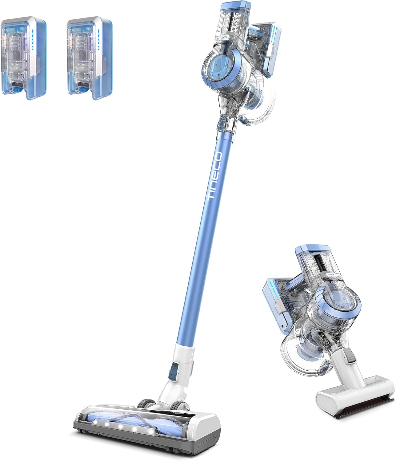 Tineco A11 Hero EX Cordless Stick Vacuum, Powerful Suction Handheld Vac Lightweight for Carpet Hard Floor