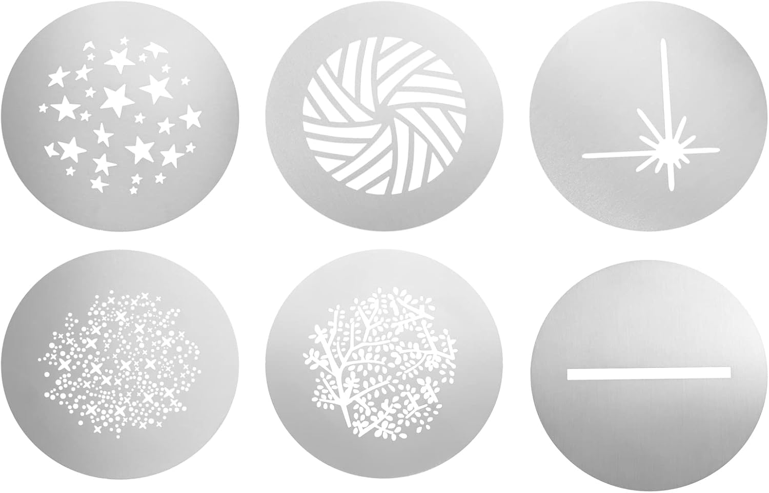 GODOX VSA-GS3 GOBO for Godox LED Light Creative Effects Pack of 2