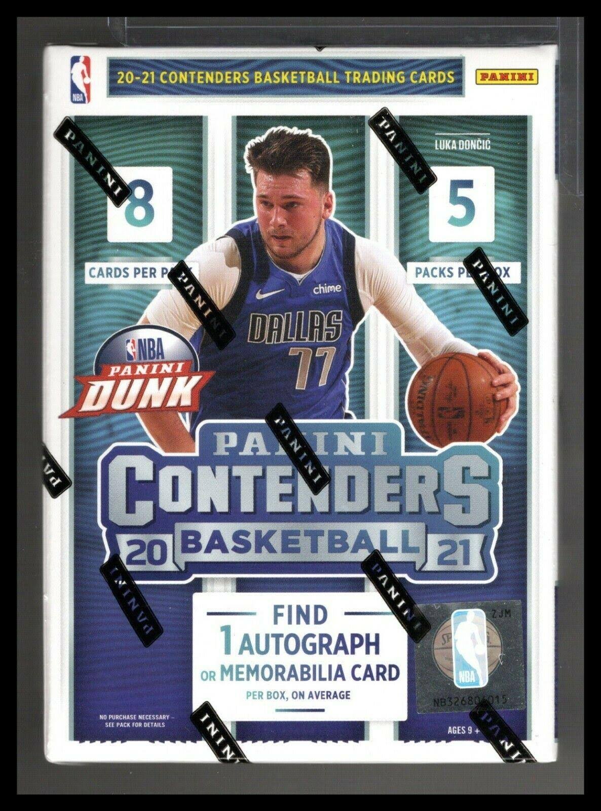 2020-21 Panini Contenders Basketball 5-Pack Blaster Box