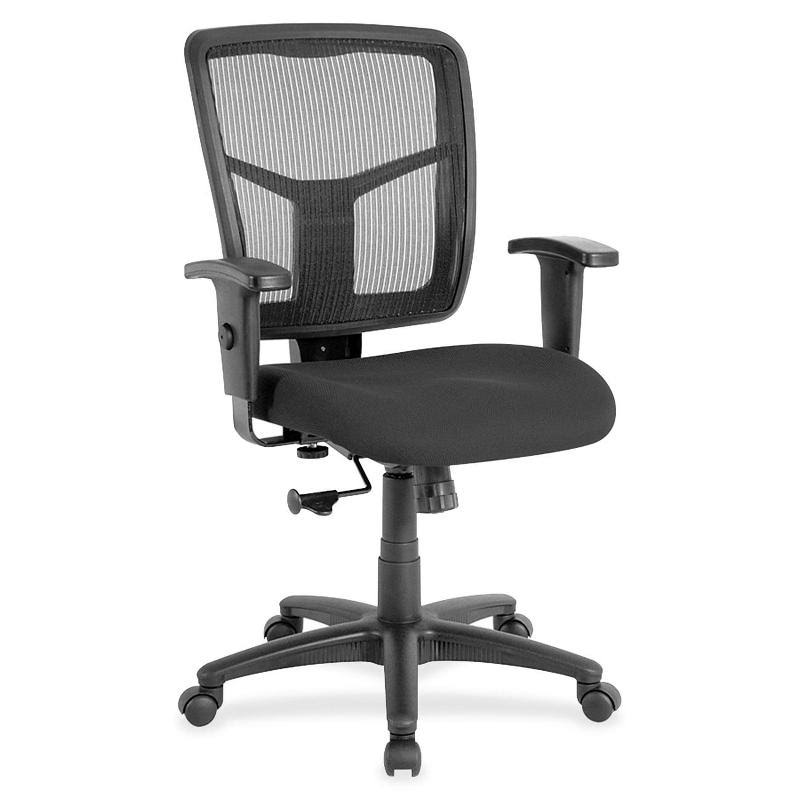 Lorell 8620996 Managerial Mesh Mid-Back Chair