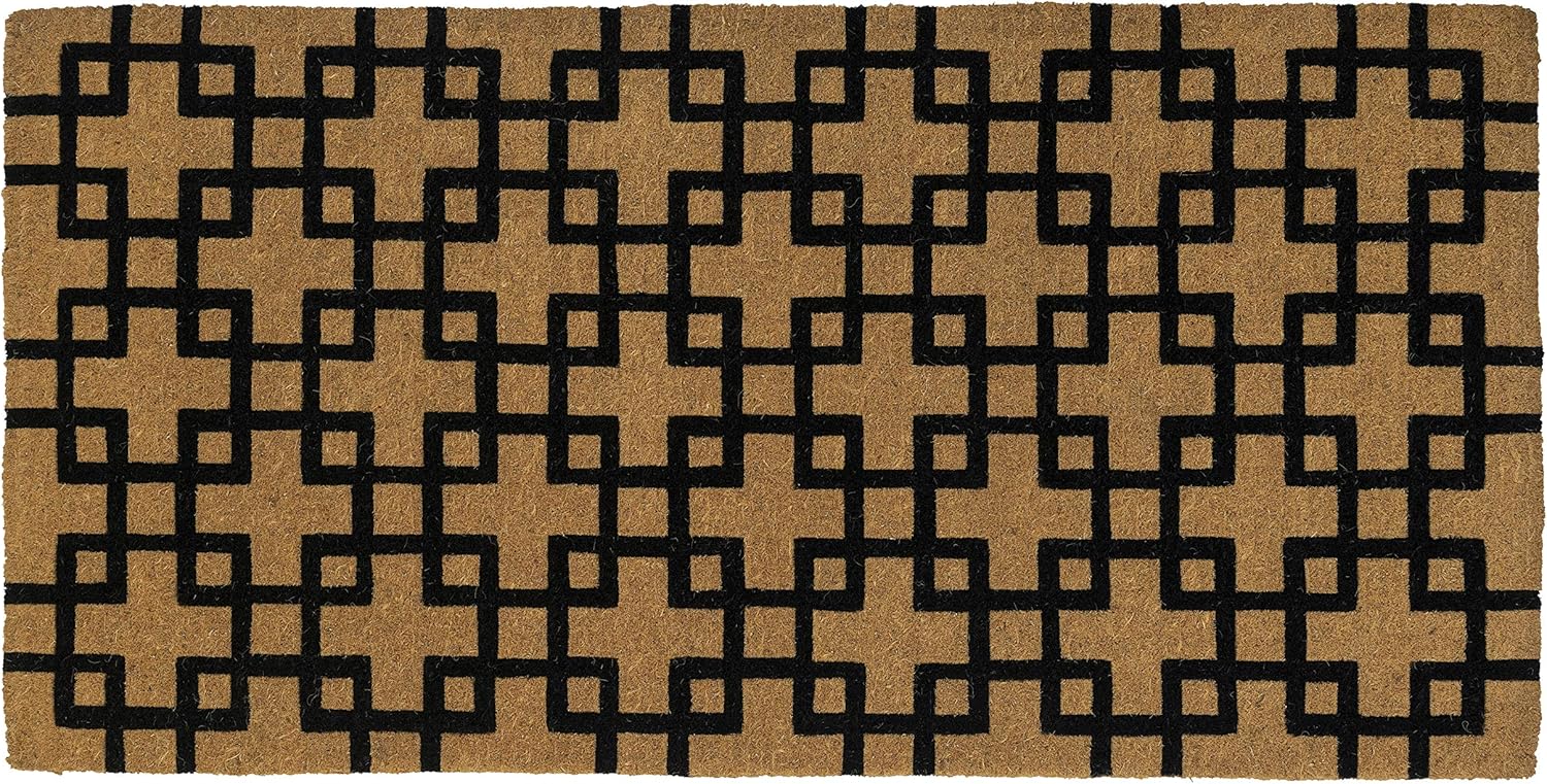 Entryways 2292F-M Reminder, Coir with PVC Backing 17 inches by 28 inches by .5 inches Queen Bee 24x36, Multi