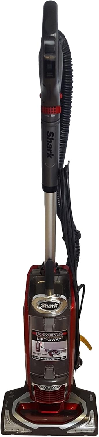 Shark Certified Factory Renewed Rotator Powered Lift-Away Vacuum Red