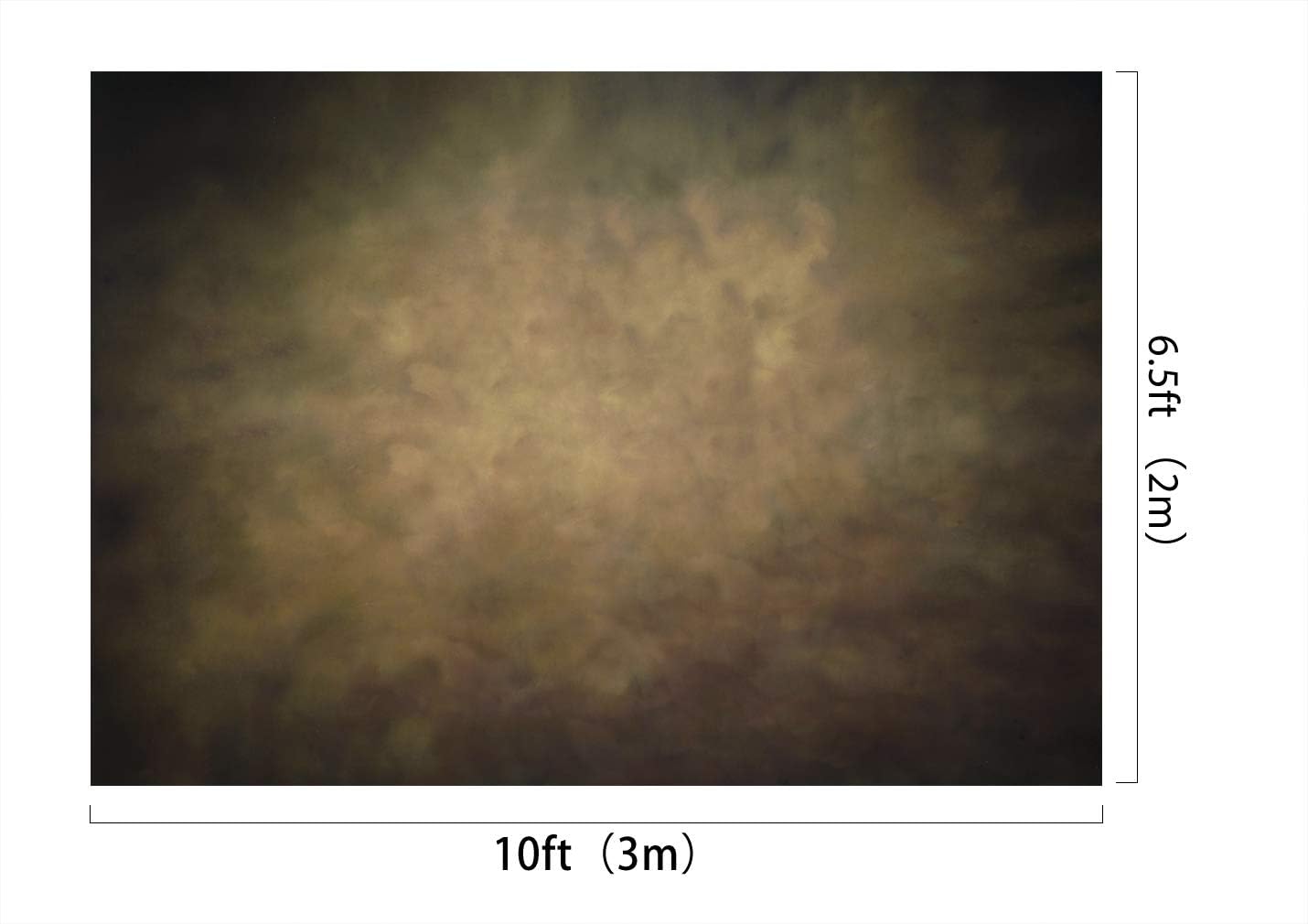 Kate 10×6.5ft Brown Backdrops Portrait Abstract Photography Background Old Master Texuture Abstract Photo Backdrops for Photographer Soft Fabric Cloth Seamless Photo Headshot Props Pack of 2