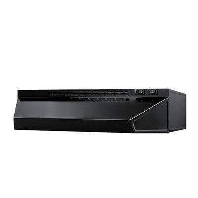 Summit 30x22 Slim Hood in Black