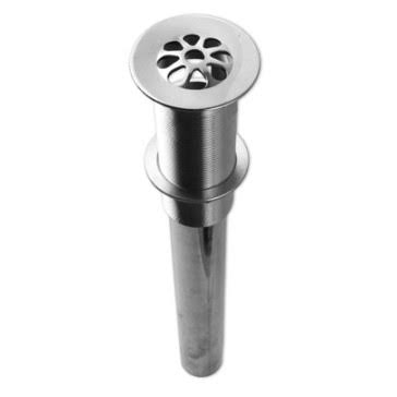 Mountain Plumbing MT749/ACP Tear Drop Pattern Lavatory Grid Drain - Without Overflow - Antique Copper