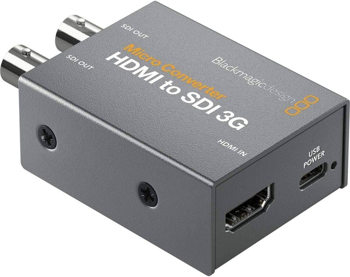 Blackmagic Design Micro Converter HDMI to SDI 3G (with Power Supply) Pack of 2