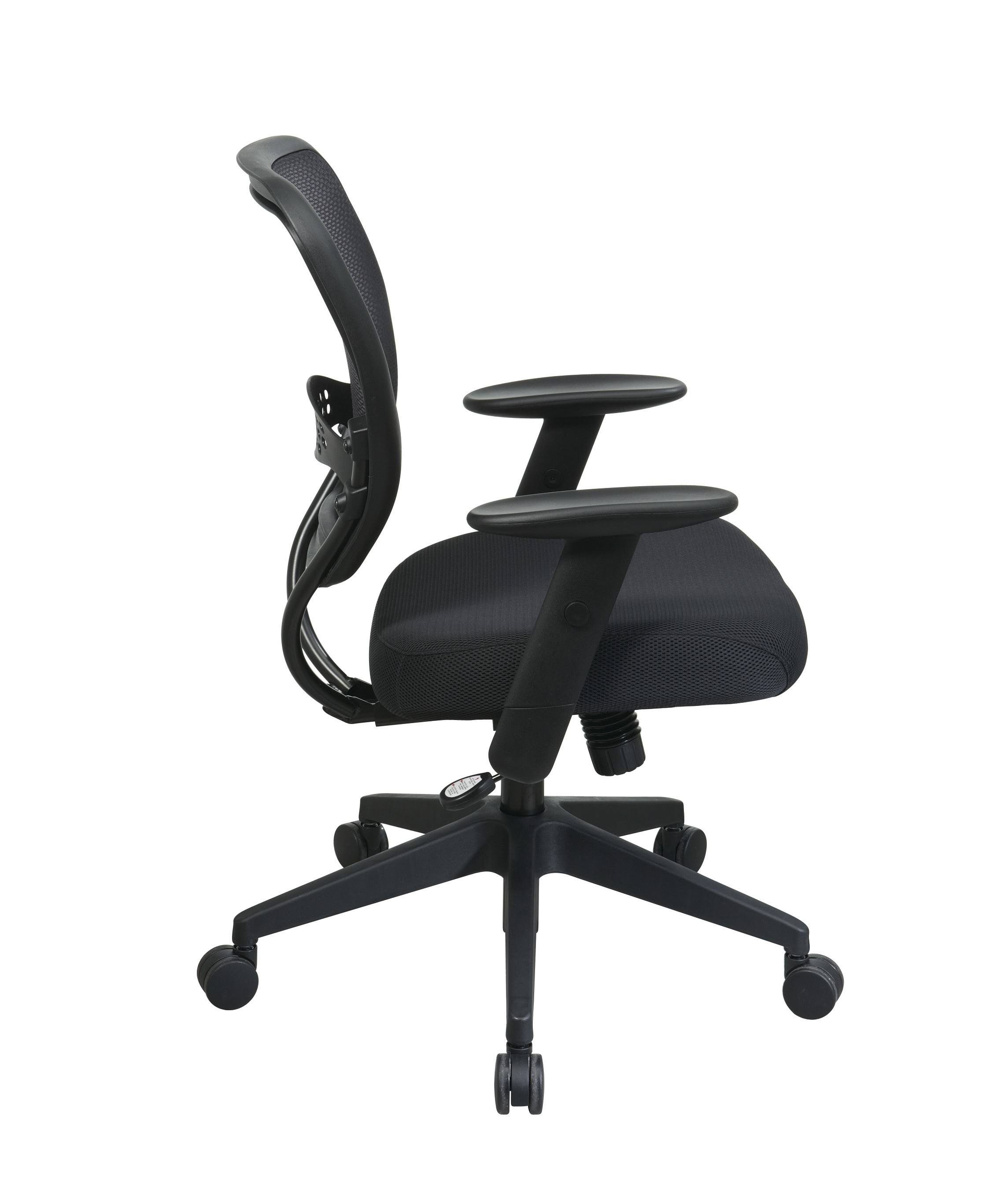Office Star 5500 Mesh Desk Chair, Black