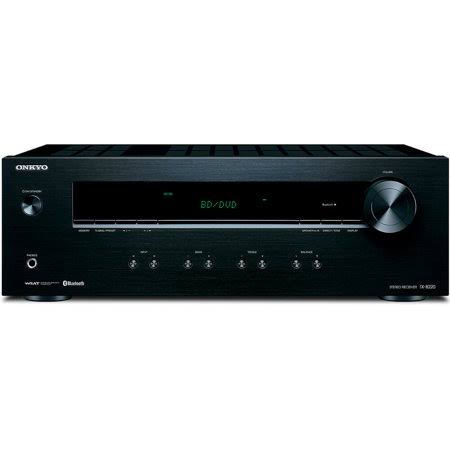 Onkyo TX-8220 Audio/Video Stereo Receiver with Bluetooth Connectivity in Black