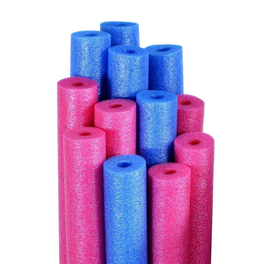 Pool Mate Premium Swimming Pool Noodles, Assorted 36-Pack