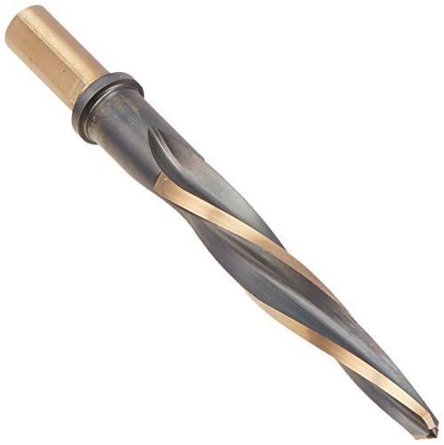 Triumph Twist Drill Co. 072282 9/16 Diameter TCR High Speed Steel Drill, Black A