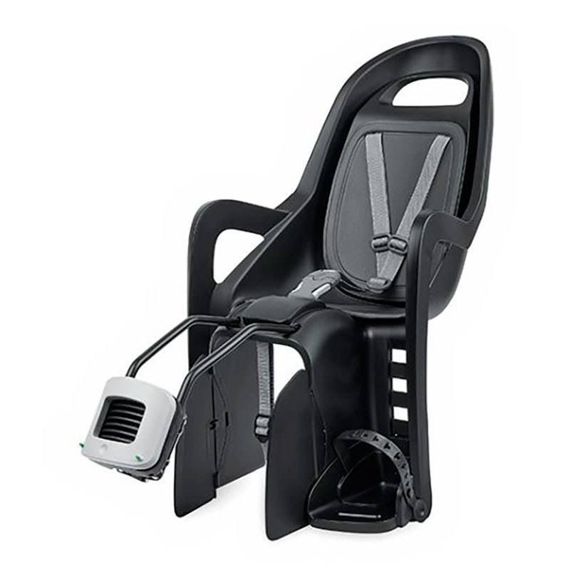 Polisport Groovy 29x22 Child Bike Seat Black Dark Grey